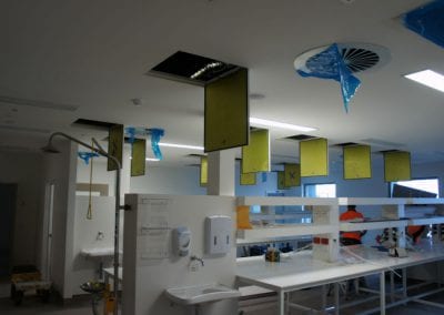 multi station with commercial ceiling systems